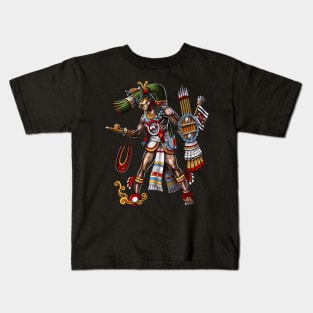 Aztec God Tezcatlipoca Kids T-Shirt